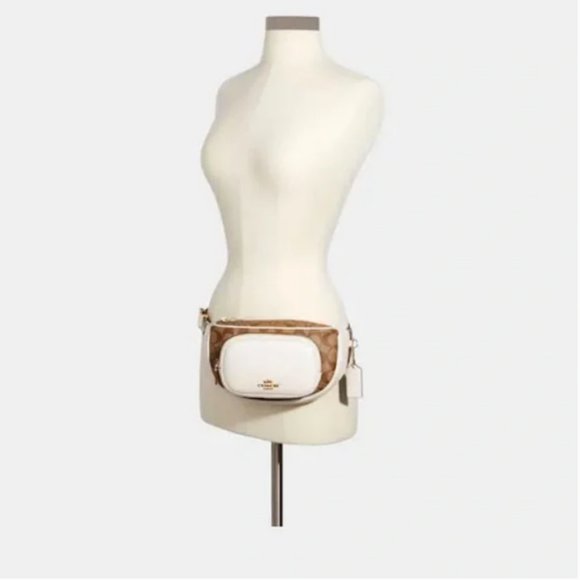 Coach Bags Coach Court Belt Bag In Signature Canvas Poshmark